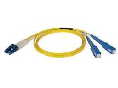 Tripp Lite Duplex Singlemode 8.3-125 Fiber Patch Cable (lc-sc), 3m (10-ft.)