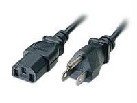 C2g Power Cable - Iec 320 En 60320 C13 (f) - Nema 5-15-p (m) - 3 Ft