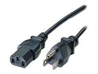 C2g Power Cable - Iec 320 En 60320 C13 (f) - Nema 5-15 (m) - 15 Ft