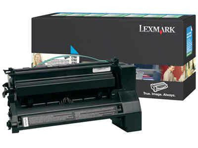 Lexmark Print Cartridge - Cyan - 10,000  Pages - C780-c782