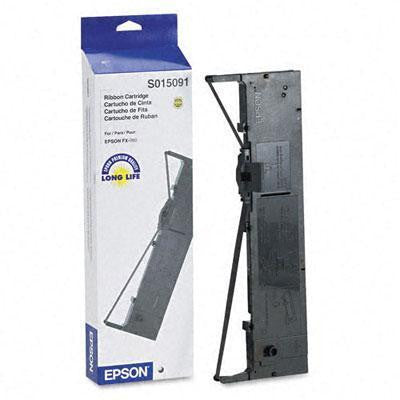 Epson Printer Fabric Ribbon - Black -  7.5 Million Characters - Fx-980 Impact Printer