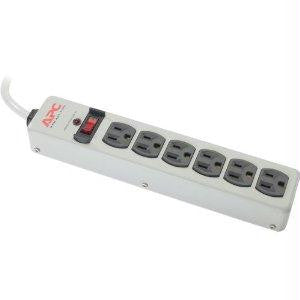 Apc By Schneider Electric Apc Essential Surgearrest 6 Outlets 10ft Cord 120v Metal