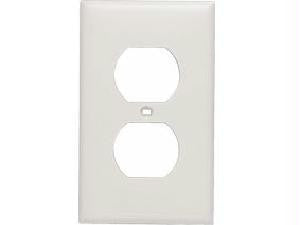 C2g Single Gang Nema 106 Electrical Wall Plate - White