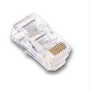 C2g Rj11 4x4 Modular Plug For Flat Stranded Cable