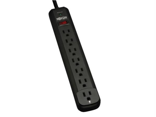 Tripp Lite Tripp Lite Surge Protector Strip 120v 7 Outlet 12ft Cord 1080 Joule Black