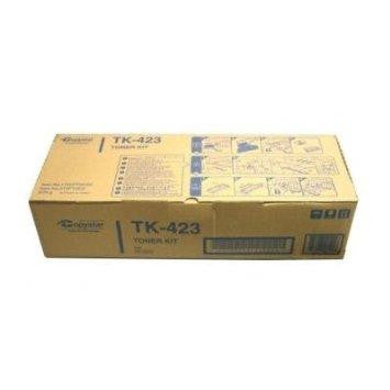 Kyocera Black Laser Toner Tk423 For The C2550 Includes One Toner Ctg 2 Waste Conatiners