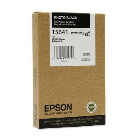 Epson Epson T605100 110 Ml Photo Black Ultrachrome Ink Cartridge