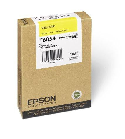 Epson Epson T605400 110 Ml Yellow Ultrachrome Ink Cartridge