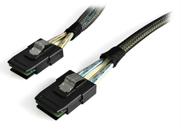 MiniSAS Cable w-Sidebands SFF8087 1m