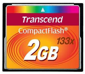 Transcend Information Flash Memory Card - 2 Gb - Compactflash Card - Data Transfer Rate: 21.5mb-se