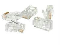 C2g Rj45 Cat5 8 X 8 Modular Plug For Solid Flat Cable