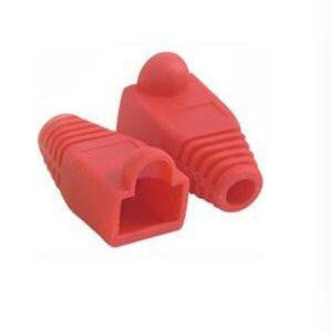 C2g Rj45 Snagless Boot Cover (5.5mm Od) - Red - 50pk