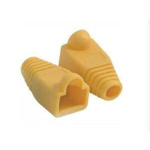 C2g Rj45 Snagless Boot Cover (5.5mm Od) - Yellow - 50pk