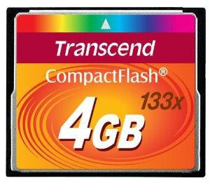 Transcend Information Transcend 4gb Cf Card (133x)