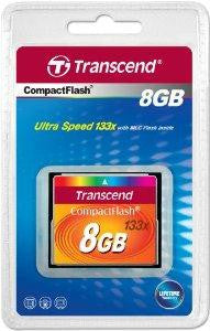 Transcend Information Transcend 8gb Cf Card (133x)