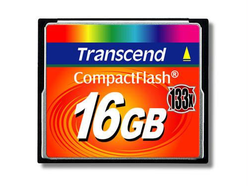 Transcend Information Flash Memory Card - 16 Gb - Compactflash Card - 3.3-5 V - Ata - 21.5mb-s