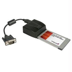 Startech 1 Port Cardbus Pcmcia Rs422 Rs485 Serial Laptop  Adapter Card