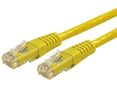 15ft Yellow Molded Cat 6 Patch Cable