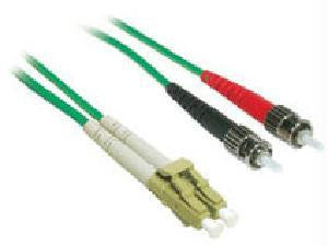 Fiber Patch Cable LC-ST Duplex MM 2m GRN