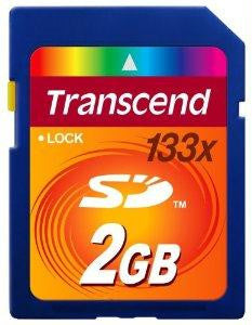 Transcend Information Transcend 2gb 133x High Speed Secure Digital Sd Flash Memory Card