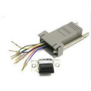 C2g 10-pin Rj45 To Db9 Male Modular Adapter