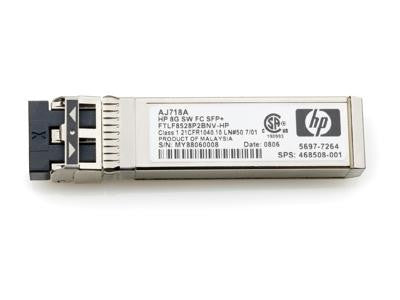 Hewlett Packard Enterprise Hp 8gb Short Wave Fc Sfp+ 1 Pack