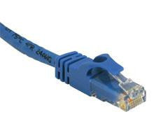 10FT USA CAT 6 STRANDED PATCH CABLE BLUE