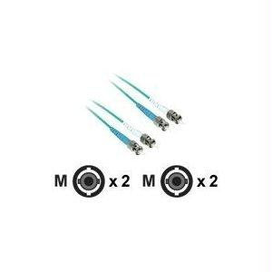 C2g C2g 1m St-st 10g Om3 Mm Fiber-aqua