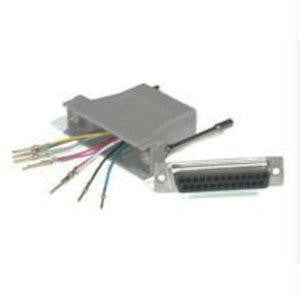 C2g Rj45 10-pin Db25m Mod  Adptr Grey