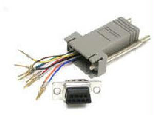 C2g Rj45 10-pin Db9f Mod Adptr Grey