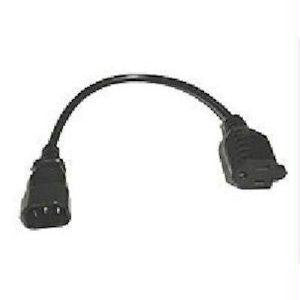 C2g 1ft 18 Awg Monitor Power Adapter Cord (nema 5-15r To Iec320c14)