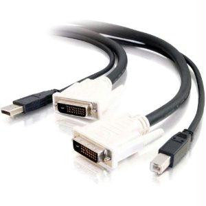 C2g 10ft Dviandtrade; Dual Link + Usb 2.0 Kvm Cable