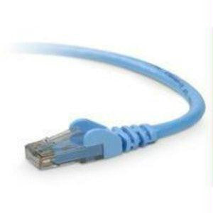 Belkin Components 3ft Cat6 Snagless Patch Cable, Utp, Blue Pvc Jacket, 23awg, 50 Micron, Gold Plat