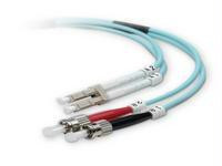 Belkinponents Fiber Patch Cable 10 Gig Aqua 50-125 Lc-sc 2 Meter