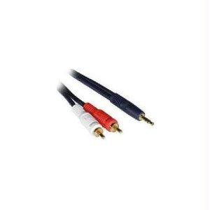 C2g 50ft Velocityandtrade; One 3.5mm Stereo Male To Two Rca Stereo Male Y-cable