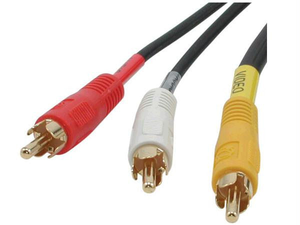 C2g 50ft Value Seriesandtrade; Composite Video + Stereo Audio Cable