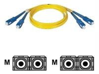 Tripp Lite Duplex Singlemode 8.3-125 Fiber Patch Cable (sc-sc), 1m (3-ft.)