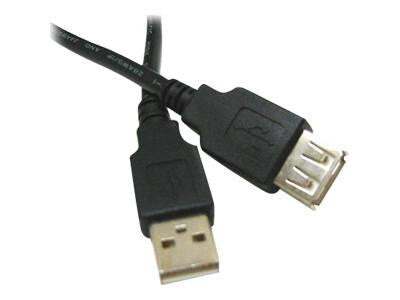 Link Depot Usb Extender - 4 Pin Usb Type A - Male - 4 Pin Usb Type A - Female - 6 Feet - Bl