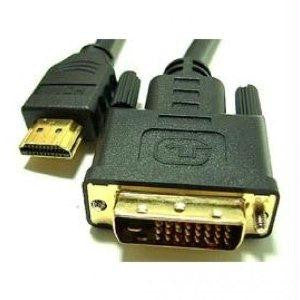 Link Depot Video Cable - 19 Pin Hdmi Type A - Male - 24 Pin Digital Dvi - Male - 6.6 Feet -