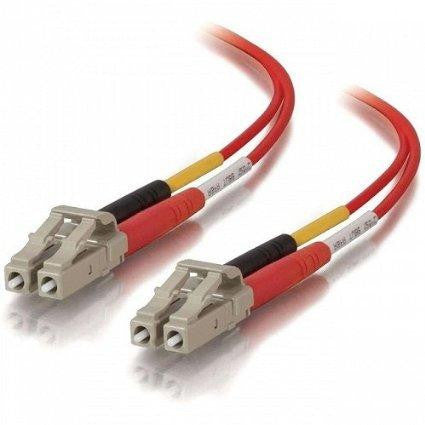 C2g C2g 2m Lc-lc 50-125 Om2 Duplex Multimode Fiber Optic Cable (plenum-rated) - Red