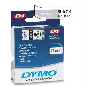 Dymo Black Print-clear Tape, 1-2 X 23