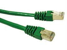 C2g C2g 100ft Cat5e Molded Stp Cbl-grn