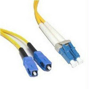 C2g C2g 30m Lc-sc 9-125 Os1 Duplex Singlemode Pvc Fiber Optic Cable - Yellow