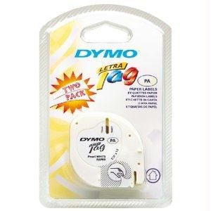 Dymo Dymo Letratag Paper Label 2 Pack White W Black Printing, 1-2 X 13- Must Ordered