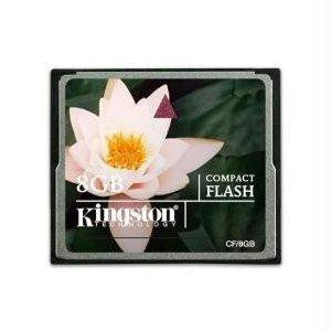 Kingston Flash Memory Card - 8 Gb - Compactflash Card