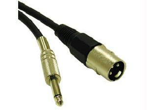 C2g 25ft Pro-audio Xlr Male To 1-4in Male Cable