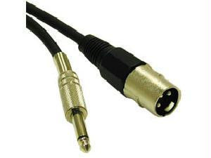 C2g 12ft Pro-audio Xlr Male To 1-4in Male Cable