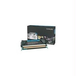 Lexmark C736-x736-x738 Cyan High Yield Toner Cartridge 10k