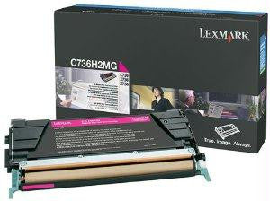 Lexmark Lexmark C736, X736, X738 Magenta High Yield Toner Cartridge