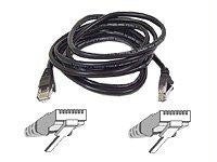Belkinponents 6ft Cat5e Snagless Patch Cable, Utp, Black Pvc Jacket, 24awg, T568b, 50 Micron,